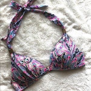 Victoria Secret Paisley Bikini Top